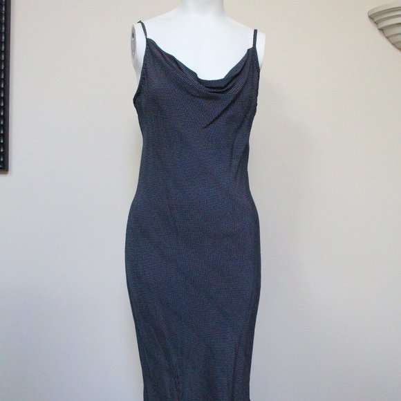 Alyn Paige Navy Polka Dot Dress - Picture 4 of 11